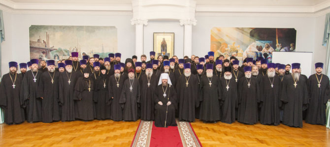 В Питиримовском зале Тамбовского епархиального управления состоялось ежегодное Епархиальное собрание В Питиримовском зале Тамбовского епархиального управления состоялось ежегодное Епархиальное собрание