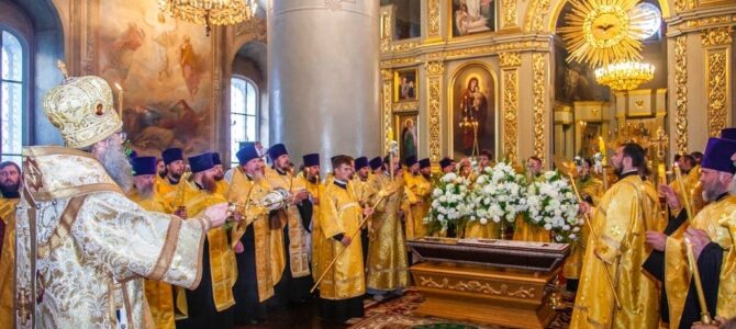 Торжества по случаю празднования дня памяти  святителя Питирима,